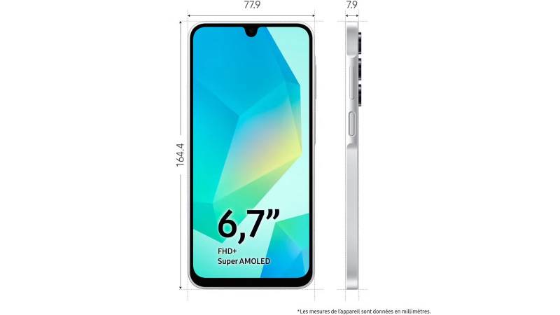 Livraison kit réparation écran cassé Super AMOLED Galaxy A16 5G 6,7 pouces pour Toulouse