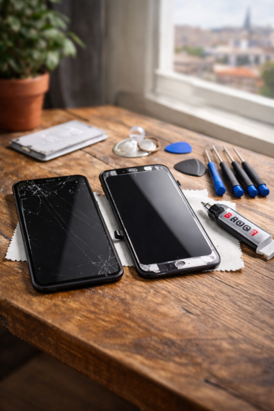 Remplacement écran iPhone 11 LCD à Bordeaux : achat de pièce prête à poser pour une réparation rapide